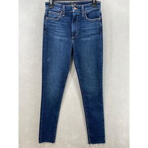 JOE'S JEANS Womens Sz 26 Blue High Rise Skinny Ankle Whiskers Amsterdam‎